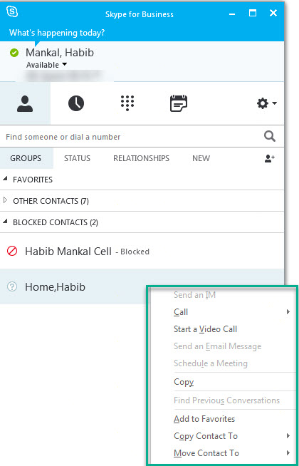 How to unblock a contact under Skype? - ccm.net