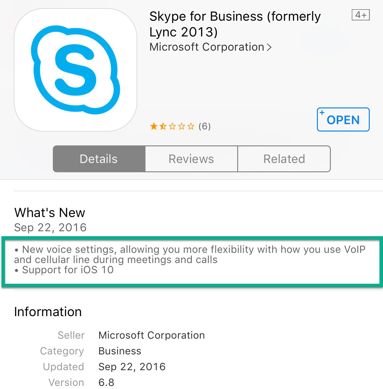 Skype for Business - iOS Update Features - Hab's Blab